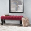 CENGHU Bench, Ottoman Bench, Fabric Sofa Ottoman, Sofa Large Footstool, Storage Chest,  Footrest for Living Room, Bedroom - 2 of 4