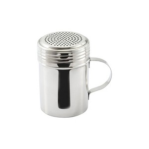 Winco Stainless Steel Shaker with Handle, 10 oz - 1 of 3