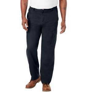 Boulder Creek by KingSize Men's Big & Tall Renegade Side-Elastic Waist Cargo Pants - 1 of 4