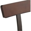 Elm Lane Bronze Swivel Bar Stool Brown 29 1/2" High Industrial with Backrest Footrest for Kitchen Counter Height Island Home Shed - 4 of 4