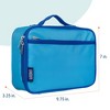 Wildkin Kids Insulated Lunch Box in Solid Colors – Durable and Reusable for School & Travel - 4 of 4