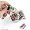 Big Dot of Happiness Santa's Special Delivery - Mini Candy Bar Wrapper Stickers - From Santa Claus Christmas Small Favors - 40 Count - 2 of 4