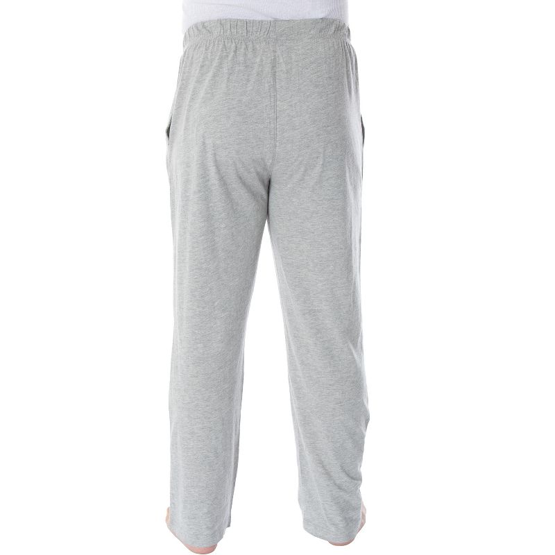 The Goonies Men's Classic Movie Logo Loungewear Sleep Bottoms Pajama Pants Heather Grey, 2 of 4