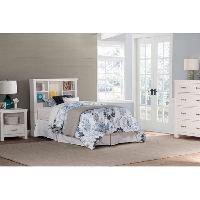 Twin Cliffside Bookcase Headboard Metal Frame White - Hillsdale Furniture