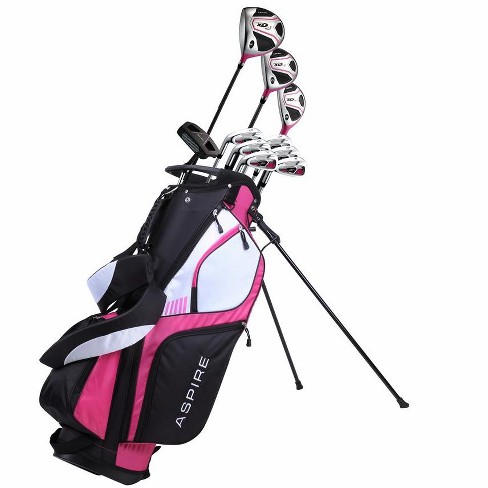 Aspire Xd1 Womens Complete Left Hand 14 Piece Golf Club Package Set ...