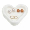 Unique Bargains Decorative Trinket Ceramic Jewelry Tray for Earrings Necklaces 6.1x5.3x1.0 inch - image 2 of 4