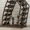 SEVOBAL Racks Minimalist Aesthetic Elegant Freestanding Bakers Rack with Versatile Organized Storage for Rooms, Antique brown, 37.4"*7.28"*67.4" - 4 of 4