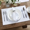 Elrene Caiden Elegance Damask Napkin, Set of 4 - 17" x 17" - Elrene Home Fashions - 2 of 3