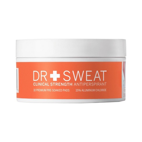 Dr. Sweat Clinical Strength Antiperspirant & Deodorant - 10ct - image 1 of 4