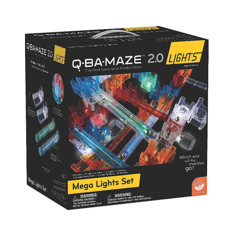 MindWare Q-Ba-Maze Mega Lights Set - Building Toys, 1 of 5