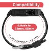 Vena Apple Watch Series 9 45mm Band, Apple Watch Series 7 45mm Band, TPU Rugged Case Protective Cover Strap For iWatch 44mm Series 6/5/4, Black - 3 of 4