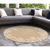 Liora Manne Carmel  Indoor/Outdoor Rug  Sand.. - 3 of 4