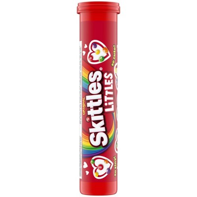 Skittles Littles Original Mini Candy Valentine's Day Gift Mega Tube - 1.9oz