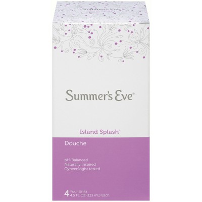 Summer's Eve Island Splash Feminine Douche - 4ct