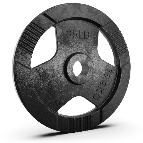 Synergee 1 inch Cast Iron Weight Plates, 10lb - Pair