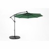 KTMBDW 10 ft Solar Umbrella Lighted Patio Umbrella Table Market Umbrella with Tilt and Crank Outdoor Umbrella for Garden, Backyard and Beach - 2 of 4