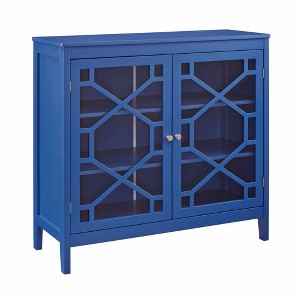Fetti Large Cabinet Blue - Linon
