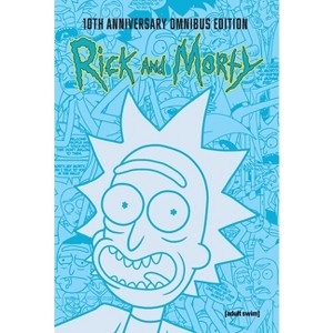 Rick and Morty 10th Anniversary Omnibus Vol. 1 - by  Tom Fowler & Zac Gorman & Sarah Graley & Pamela Ribbon & Marc Ellerby (Hardcover) - 1 of 1