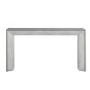 NicBex Minimalist Elegant Console Table with Fireplace Design,Wood Grain Entryway Table for Living Room,Hallway - 3 of 4