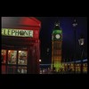 Northlight LED Lighted Famous Big Ben and Red Telephone Box London Canvas Wall Art 15.75" x 23.5" - 2 of 4