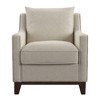 Madge Tweed Accent Chair Oatmeal - Inspire Q - image 3 of 4