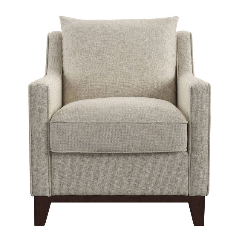 Madge Tweed Accent Chair Oatmeal - Inspire Q, 4 of 8