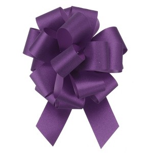 Unique Bargains Christmas Presents Bright Large Pull Bow Ribbons Glitter Gift Wrapping 10 Pcs - 1 of 4
