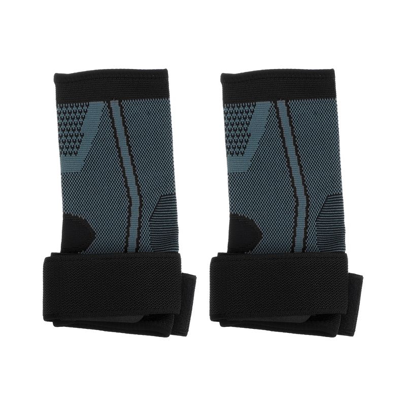 Unique Bargains Ankle Brace Achilles Tendon Wrap Support Adjustable Ankle Compression Sleeve Socks 1 Pair, 4 of 5
