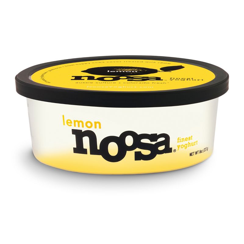 Noosa Lemon Probiotic Whole Milk Yoghurt - 8oz, 1 of 11