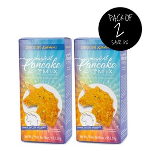 Cobblestone Kitchens 16 oz Unicorn Pancake Mix & Unicorn Cookie Cutter - Pack of 2 - 1 of 4