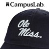 University Of Mississippi Team Logo Adult Dad Cap Navy OS - 4 of 4