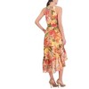Vince Camuto Womens Floral High-Low Peasant Midi Dress - 2 of 2