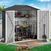 SUGIFT 4' x 6' Manor Outdoor Storage Shed - 3 of 3