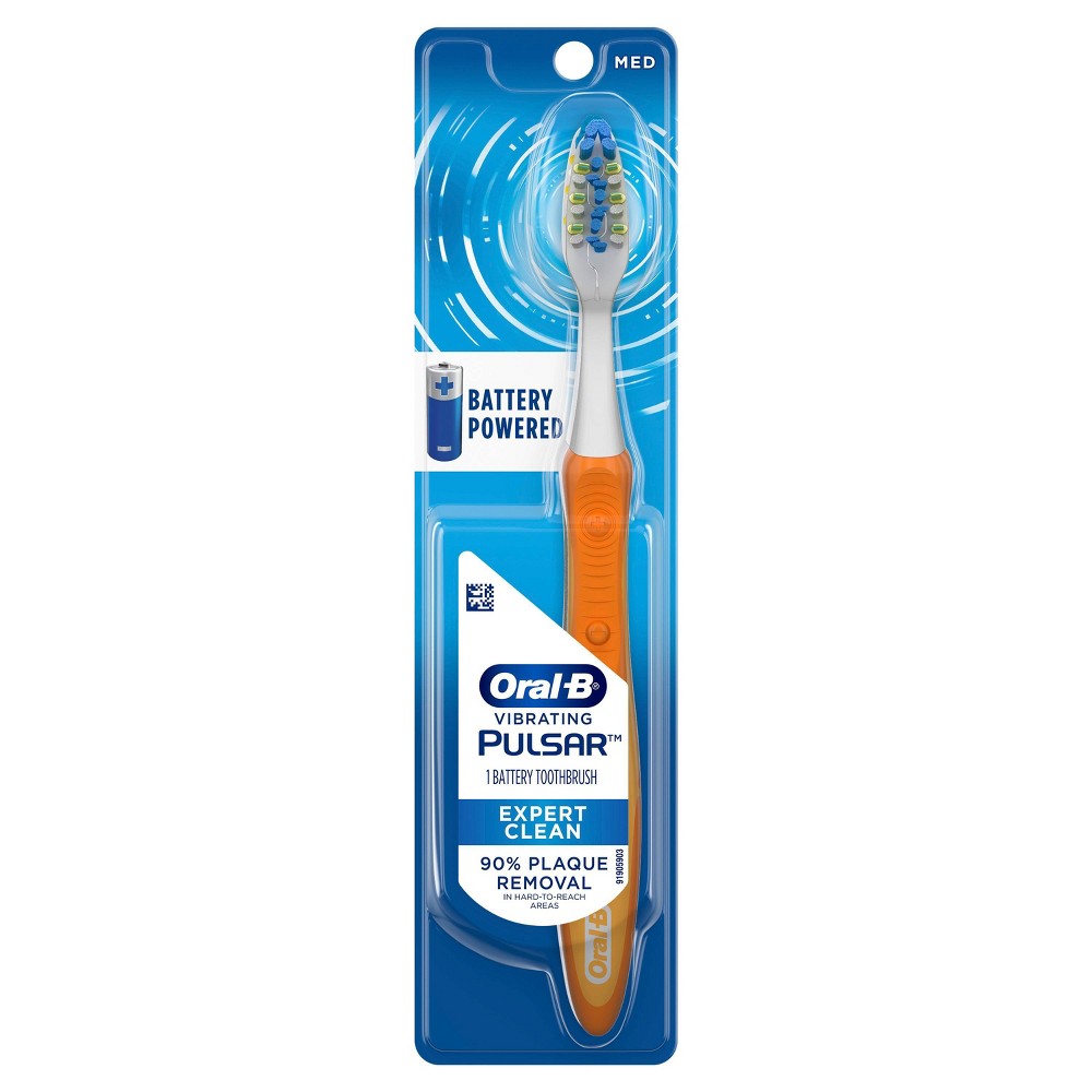 UPC 300416666310 product image for Oral-B Pulsar Expert Clean Battery Powered Toothbrush Medium - 1ct | upcitemdb.com