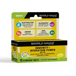 Mason Natural Immunity + Hydration Effervescent Tablets - 10ct - 1 of 4