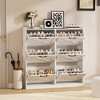 Shoe Storage Cabinet with 6 Flip Drawers - 3 of 4