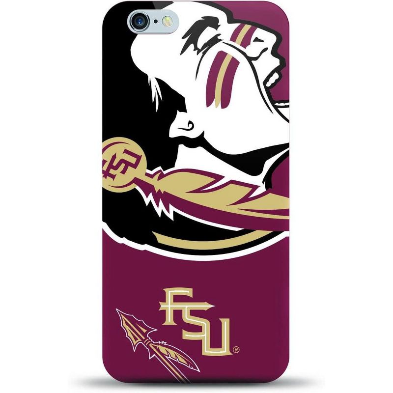 MIZCO SPORTS NCAA Oversized Logo Case for iPhone 6/6s - FLORIDA STATE UNIV (FSU), 1 of 2