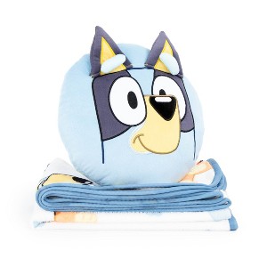 Bluey Sky Nogginz Kids' Throw and Pillow Set - 1 of 4