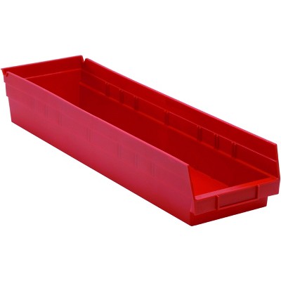 Quantum Storage Systems Economy Shelf Bin, 23-5/8"W X 6-5/8"D X 4"H
