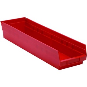 Quantum Storage Systems Economy Shelf Bin, 23-5/8"W X 6-5/8"D X 4"H - 1 of 1
