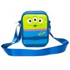 Disney Vegan Leather Cross Body Backpack for Men and Women with Adjustable Strap, Toy Story Alien Close Up Pose, Blue - 4 of 4