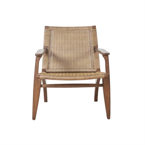 Ceylon woven best sale accent chair