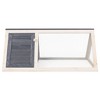 vidaXL Animal Rabbit Cage Gray Wood - 3 of 4