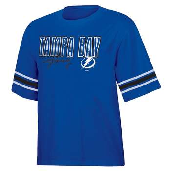 NHL Tampa Bay Lightning Women's Relaxed Fit Fashion T-Shirt