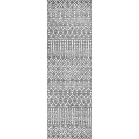 Nuloom Brody Eco-friendly Non Skid Rug Pad Runner Rug - 2' X 6', Gray :  Target