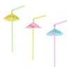 Blue Panda Disposable Tropical Party Umbrella Cocktail Drink Straws,  Assorted, 150 Pack : Target