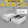 30x23x10 inch Single Drawer Outdoor Kitchen BBQ Island Stainless Steel With Vent - 2 of 4