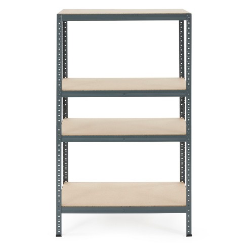 Adjustable Metal Shelf Shelving Unit Storage Small Places — BestOffice