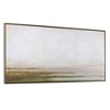 Uttermost Hazy Lake Framed Canvas-Serene Landscape Art with Classic Gold Finish - 2 of 4