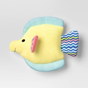 Crinkle Fish Dog Plush Toy - Sun Squad™ - 1 of 3
